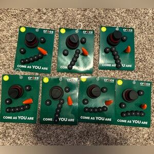 Jibbitz Crocs Make Your Own Snowman Lot Of 7